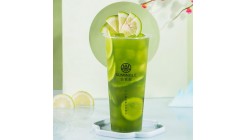 古茗乐新店开业 新品“泰绿柠檬茶”吸引众多顾客前来尝新
